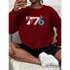 Moletom com Gola Redonda Estampado Padrão 776 Venda por Atacado Transfronteiriça Amazon Wish E-Commerce Fornecimento Amarelo