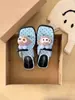 Chanclas de Nuevo Estilo Lindas con Suela Gruesa para Niñas, Sandalias de Tira Gruesa Transpirables Antideslizantes de Verano para Mujeres para Usar al Salir