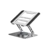 Estante para Tableta Soporte para Portátil Giratorio 360 Grados Soporte de Escritorio Elevador Ajustable Marco de Soporte Refrigeración