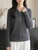 Cardigã de tricô fino com gola polo, 60% lã, botões de losango, peça de outer wear elegante de luxo leve para o dia a dia, feminino
