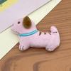 En Stock Nuevo Lindo Perro Salchicha de Peluche Accesorios para el Cabello DIY Ropa Zapatos Calcetines Accesorios de Decoración Broche de Peluche