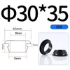 Ranura Ensanchada Tipo Elevado Silicona Doble Cara Bobina Protectora de Cable Salida de Cable Anillo de Goma Silicona Anillo Protector de Cable Resistente a Altas y Bajas Temperaturas Anillo de Sellado