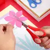Tijeras para Niños de 5 Pulgadas 5 Pulgadas Papelería Estudiante Tijeras para Niños Corte de Papel Ventana