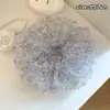 Goma para el pelo fruncida de estilo casual para mujer, banda elástica de alta gama para el cabello, nuevo accesorio para el cabello estilo coreano 2026 para peinados de moño