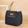 Bolso Nuevo para Mujer Tela Oxford Impermeable Tirar Bolsa para Lonchera Bolsa Bento Bolsa Cuadrada Pequeña Bolsa de Mamá