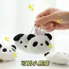 Muñeco Colgante Cabeza de Cachorro de Peluche de Dibujos Animados Broche Lindo de Panda Colgante para Mochila Escolar Adornos para Manualidades Joyería DIY Pequeños Accesorios