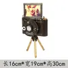 Modelos de Objetos Antigos Nostálgicos Retrô: TV Preto e Branco, Toca-Discos, Telefone, Celular Vintage, Adereços para Fotos, Decorações