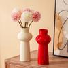 Vaso de Cerâmica Mais Vendido Internacionalmente Decorações para Casa Arranjo de Flores Hidropônico Flor Seca Flor Artificial Decoração de Mesa Loja de Flores Atacado