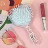 Peine de Cojín de Aire Transparente, Peine Masajeador de Bolsa de Aire, Peine para el Cabello con Forma de Corazón, Peine Esponjoso de Estrella, Alta Apariencia, Personalizable