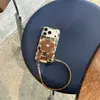 Funda para Teléfono Móvil 17Promax de Pintura al Óleo de Flores de Otoño e Invierno Adecuada para Apple 16Pro Funda Protectora Integral 15Promax/18