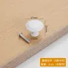Manija Sencilla Moderna de Acero Inoxidable de Agujero Único Metal Redonda de Agujero Único Dorada Pequeña Manija para Cajón Puerta de Gabinete Herraje Manija