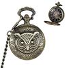 Pulpo Calamar Mil y Chihiro Totoro Reloj de Bolsillo Mecánico de Bronce Regalo para Estudiantes Hombres y Mujeres Reloj de Bolsillo
