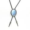 Diseño Estilo Coreano Collar Cuerda Ondulado Viejo S016 Collar Bolo Largo de Hombre Versátil Accesorios de Manga Corta