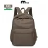 Mochila para Computadora de Estudiante Universitario de 15.6 pulgadas, Mochila Simple y Versátil para Mujeres, Bolsa Escolar de Gran Capacidad, Bolsa de Viaje, Logo Personalizado