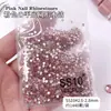 Dawang Fan Manicure de Diamante Sapatilhas Fundo Diamantado Atacado Colorido Strass de Vidro Tamanho Misto Decorações de Unha DIY