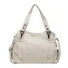 Bolsa Grande para o Trabalho para Mulheres, Bolsa Transversal de PU de Grande Capacidade, Bolsa de Ombro de Mão de Alta Qualidade, Bolsa Tote para Meia-Idade e Idosos, Estilo Retrô