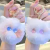 Chaveiro de Elfo de Pelúcia Colorido em Alta no Tiktok Fofo Desenho Animado Bola de Carvão Boneca Pingente Acessório de Bolsa para Mulheres