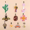 Venta al por mayor del fabricante Parches Bordados Transfronterizos Parches Bordados por Computadora Hongo Cactus Galleta Parches Decorativos para Ropa Parches