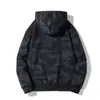 Suéter cárdigan abrigo para hombre primavera y otoño nuevo trabajo holgado talla grande extra chaqueta con capucha camuflaje top para hombre