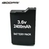 Bateria PSP1000 console de videogame portátil 2400mah alta capacidade psp1000 bateria recarregável embutida psp-110