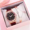 Set de Relojes Pulsera Nigeria Relojes Mujer Transfronterizo Reloj Venta al por Mayor Set Comercio Exterior
