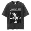 Lana Del Rey Ldr Sailing Camiseta Lavado Vintage para Hombre Retro St