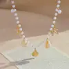 Joias Transfronteiriças Europeias e Americanas Estilo Férias na Praia Corrente de Pérolas Estrela do Mar Concha Corrente de Cintura Sexy Estrela do Mar Versátil Corrente Corporal