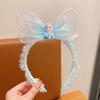 Diadema para el cabello de niños Lindo Dibujo Animado Sanrio Tocado Lazo Exquisito Lentejuelas Súper Lindas Orejas Grandes Accesorios para el Cabello de Niñas