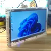 Caja de Computadora Totalmente Transparente Router Ensamblaje DIY Portátil Personalizado Todo en Uno Caja Acrílica Modificada