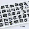 Diamante para decoración de uñas de cristal de hielo de tamaño mediano, ángulo recto rectangular Dongzhou, corte de flor de hielo, diamante de vidrio súper brillante, circonita de imitación, tridimensional