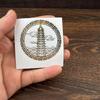 Pegatina para Teléfono Móvil para la Buena Suerte en el Año Nuevo, Pegatina Adhesiva de Regalo para la Funda del Teléfono, Tarjeta de Imitación Oro para Atraer Riqueza y Prosperidad