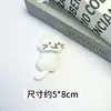 Accesorios de Gato de Peluche Lindos de Dibujos Animados Colgante de Bolsa DIY Llavero Accesorios para el Cabello Decoración de Ropa Sombrero Accesorios para Muñecas
