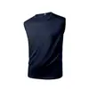 Chaleco Deportivo Casual de Talla Europea y Americana Transfronterizo, Cómodo Nuevo Estilo de Verano Ligero de Secado Rápido Transpirable de Seda de Hielo sin Mangas Camiseta