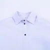 Estilo Europeo y Americano 2025 Otoño Nueva Moda Femenina Transfronteriza Europea y Americana Casual Camisa de Manga Larga de Popelina Rayada