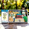 Ímãs de Geladeira de Canhoto de Ingresso Adesivos Magnéticos de Cidade Harbin Chongqing Chengdu Yunnan Saco Surpresa Viagem Loja Cultural e Criativa Tendências Culturais e Criativas