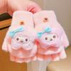 Guantes Pequeños para Niños Set de Medio Dedo para Bebé Niñas y Niños Invierno Gruesos Cálidos Cortavientos Otoño e Invierno Set de Cinco Dedos para Bebé