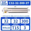 Portaherramientas de Fresado Bap400R Antisismo y Antivibración, Material 42Crmnti, Sujeción de Alta Precisión de 0.008mm Herramienta CNC