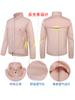 Ropa Protectora Solar con Cuello Alto para Mujer, Chaqueta Transpirable Ligera Anti-UV, Ropa Protectora Solar para Hombres para Actividades al Aire Libre, Montaña, Ciclismo, Pesca, Personalizada
