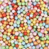 Decoración Creativa para Cajas de Regalo Bolas de Espuma, Rellenos de Bolas Redondas Pequeñas Multicolor, Materiales para Accesorios Hechos a Mano DIY