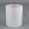 Tazas de Velas Aromáticas con Tapa al por Mayor en Stock para Navidad, Bodas, Banquetes, Portavelas de Moda, Adornos de Vidrio Románticos para Restaurantes