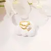 Anel Minimalista Quadrado de Aço Titânio com Zircônia Moda e Design Único Joia Versátil Conserva a Cor Direto do Fabricante