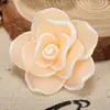 Flor de argila macia 35mm atacado rosa antigo acessórios diy Traje feminino adorno de cabeça grampo de cabelo Joias colar flores