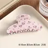 Presilha de Cabelo Nova Estilo Coreano Rosa Suave Floral em Estoque com um Toque Doce e Delicado de Alta Qualidade para Penteados Semi-Presos