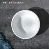 Vajilla de cerámica para hotel, venta al por mayor, juego de cuencos y platos blancos puros, vajilla creativa para restaurante con logotipo.