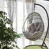 Cojín Engrosado Cesta Colgante Individual Silla de Mimbre Cojín Cojín Grande para Columpio Cojín Cojín