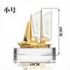 Velero de Cristal Creativo Hecho a Medida como Recuerdo para Compañeros Soldados, Unidades Militares, o como Regalo para Jubilación o Baja del Servicio, Trofeo