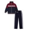 Uniformes Primarios de Primavera y Otoño, Uniformes de Clase, Chaquetas Deportivas Estilo Preppy, Conjunto de Compra Grupal de Manga Larga a Juego de Colores, Conjunto Personalizado de Tres Piezas a Juego de Colores