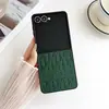Lujo Ligero Anti-Caída Adecuado para Funda de Teléfono Móvil Samsung Zflip5 para Proteger Moda Europea y Americana Antideslizante Flip6 Modelo Popular para Parejas