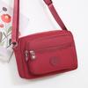 Bolso de lona ligero impermeable bandolera tela Oxford bolso para madre de mediana edad y anciana gran capacidad nailon lavado bandolera para mujer