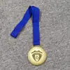 Medalla Personalización Creativa Juegos Deportivos Maratón Evento de Carrera Placa Metálica Personalizada Insignia Conmemorativa Chapada en Oro